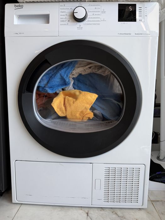 Máquina de secar roupa Beko – 8 kg, bomba de calor A+++