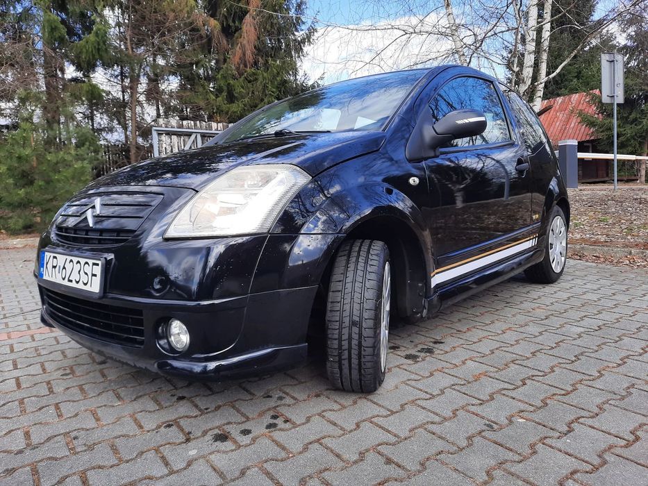 Citroën C2 1,4 VTR - 79 tys.km, bezwypadkowy, salon Polska