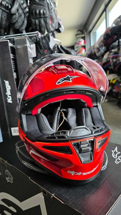 Kask Alpinestars Supertech R10 Arius Helmet Red Czerwony XS'S'M'L'XL'XXL Gratisy!