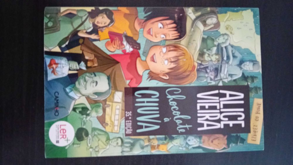 Livro do Plano escolar de leitura - vários anos