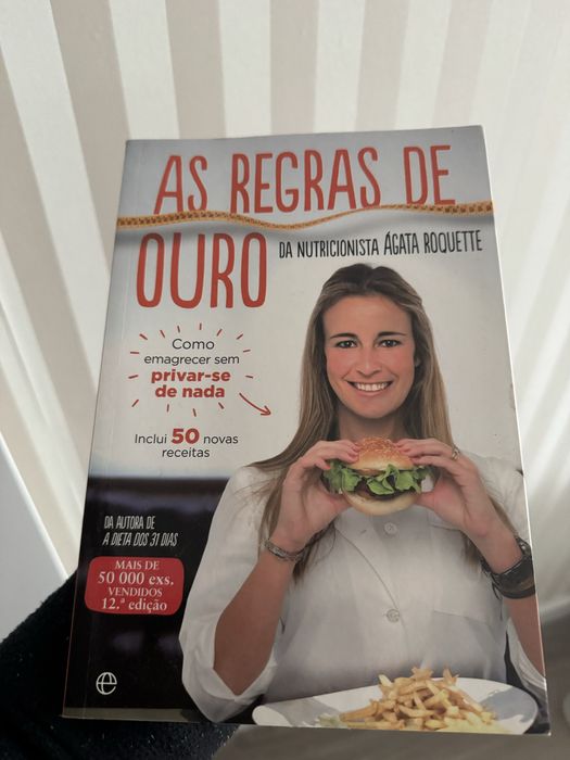 Livro As Regras de Ouro da Nutricionista Agata Roquete