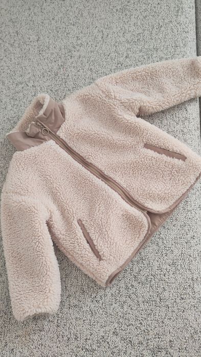 Kurtka jesienna płaszczyk baranek Teddy Reserved