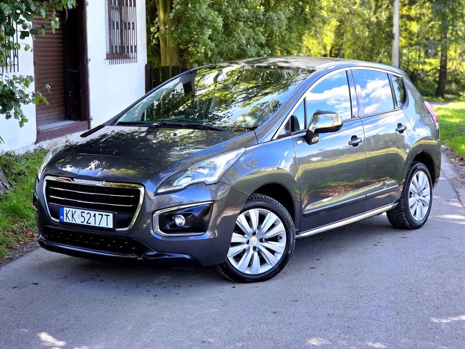 Peugeot 3008 LIFT 2014r 1.6 E-HDI 115KM, Nawigacja, Tempomat, Climatronic, Alufelgi