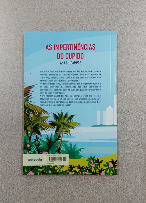Livro | As impertinências do cupido | Ana Gil Campos | NOVO