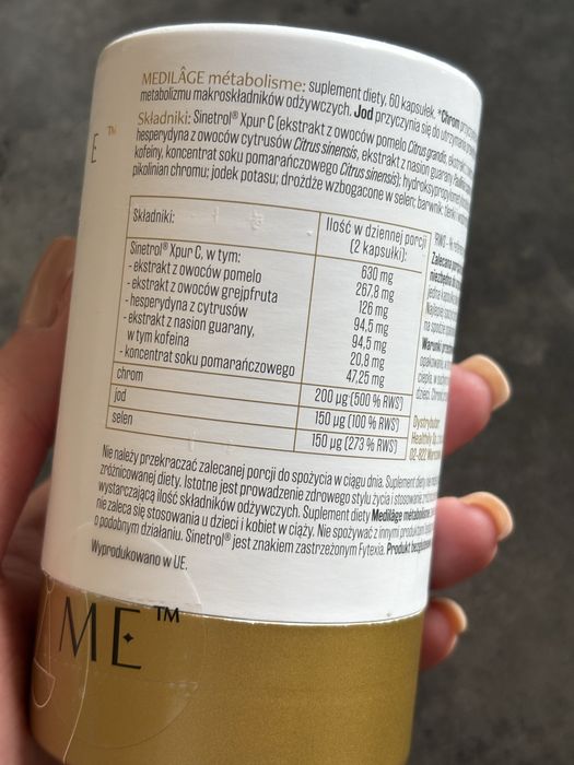 Medilage Metabolisme