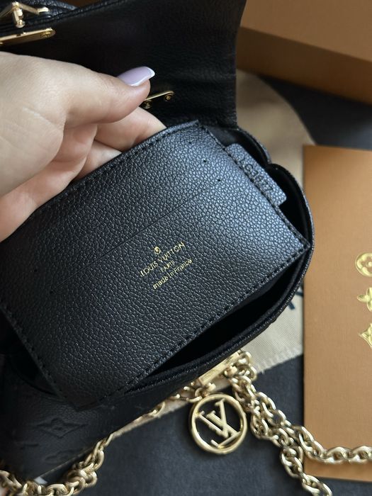 Сумка Louis Vuitton nano madeleine в натрульній шкірі , lv , луі вітон