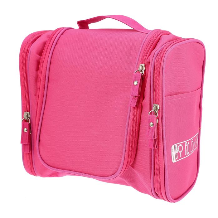 Kosmetyczka podróżna VOCOSTE różowy organizer do makijażu wodoodporny