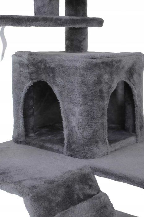 Drapak Legowisko Dla Kota Drzewko Budka Słupek Kulka kot Domek Zabawka