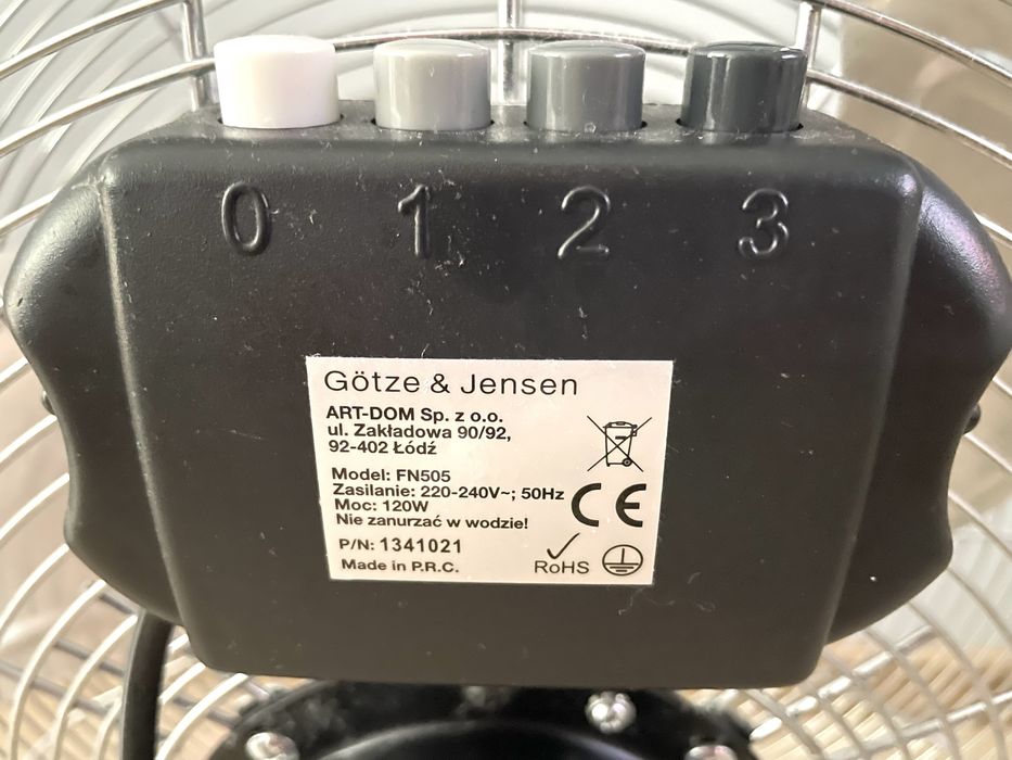 Cyrkulator GÖTZE & JENSEN FN505 Chrom