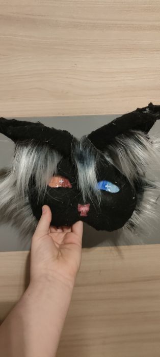 Maska therian wykonana  własnoręcznie