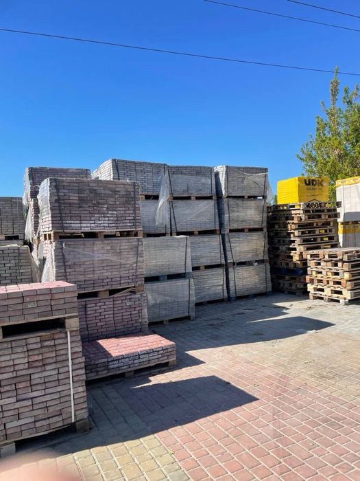 Тротуарная плитка (кирпич, старый город) Харьков - єВідновлення