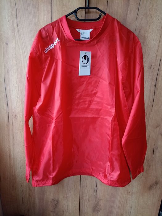 Bluza wiatrówka Uhlsport, rozmiar XL, nowa z metką, ściągacz. Wymiary