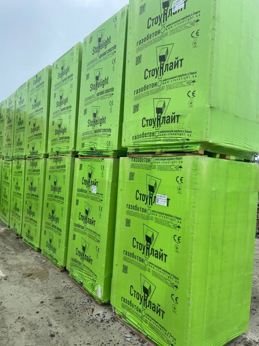 Газоблок, Стоунлайт, газобетон, Порістон, Ковальська