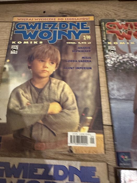 Zestaw komiksów Star Wars 1-5 rocznik 1999 Lucas Books