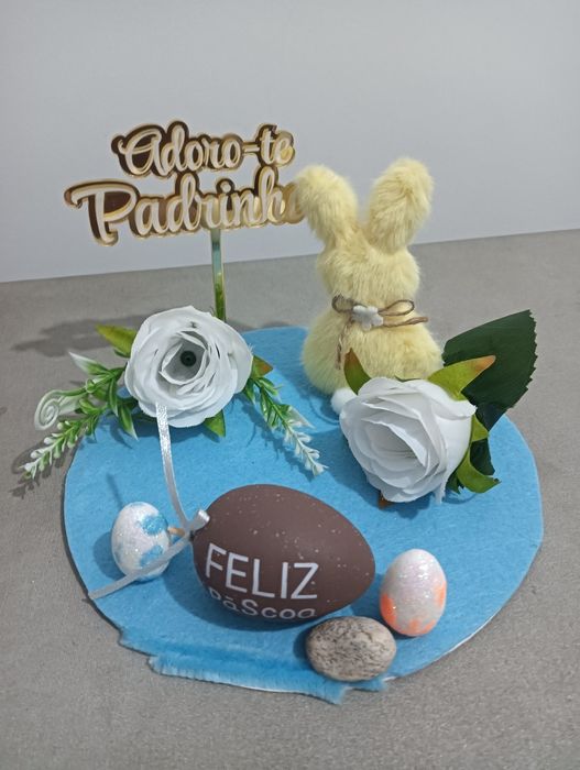 Enfeite Dia dos Ramos para oferecer ao padrinhos