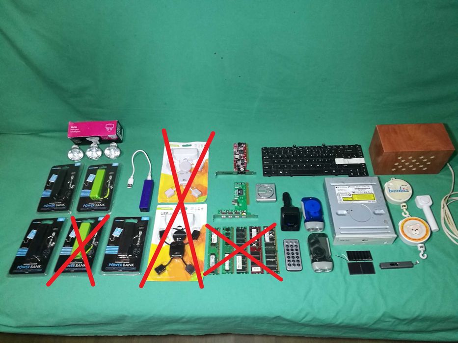 Płytki drukowane PCB Elektronika nowa, używana Powerbank Solary CAŁOŚĆ