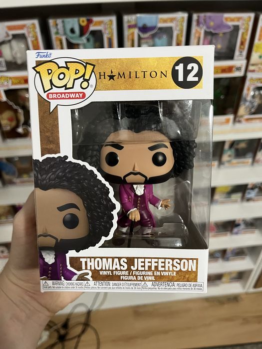 Funko pop 12 thomas jefferson hamiltoon