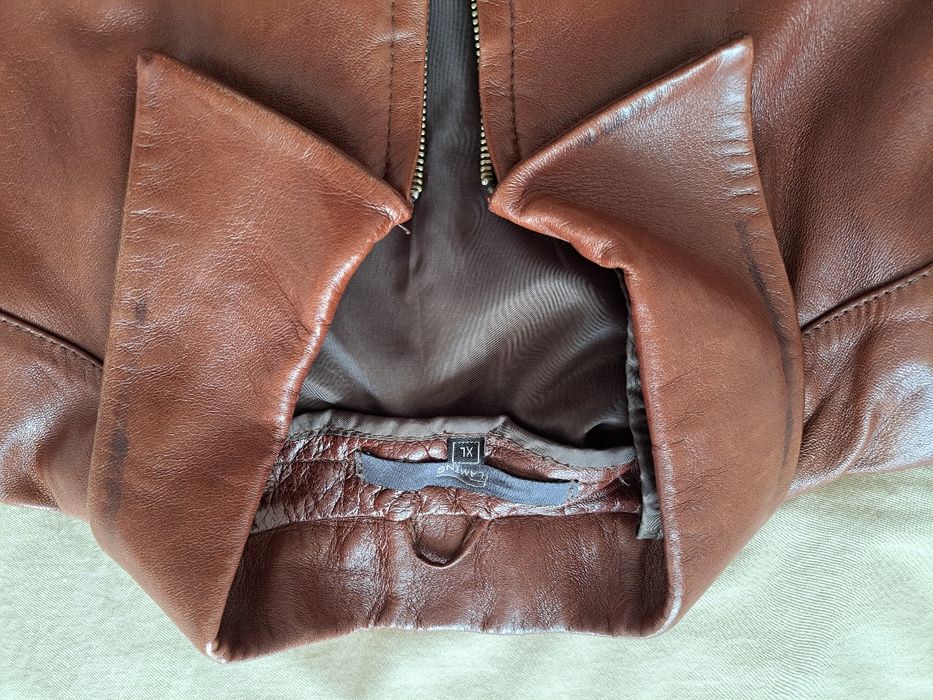 Kurtka męska brązowa