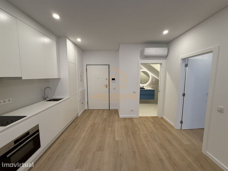 Apartamento T1K no centro da cidade