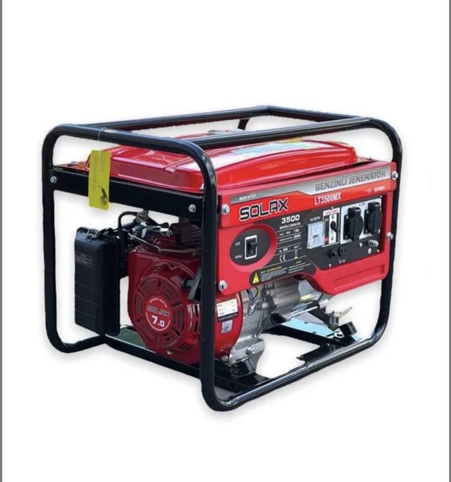 Бензиновий генератор Solax LT3500MX (2.8 кВт) Мідна обмотка ручний ста