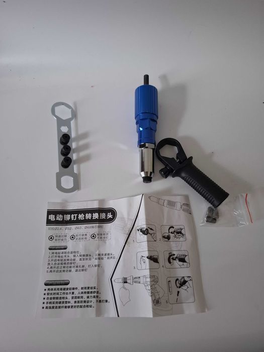 Nitownica adapter na wkętarkę do nitowania