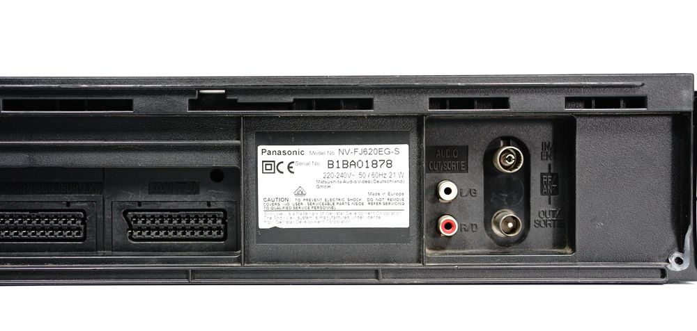 VCR Panasonic NV-FJ620 Magnetowid VHS * Odtwarzanie S-VHS * INDEX 6-gł