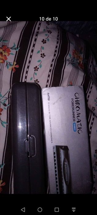 Harmonica sopros chromatica profissional 12-48tons afinados