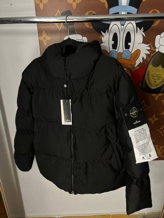 ЦЕНА БЫЛА 3000!Мужская зимняя куртка брендовая пуховик Stone Island