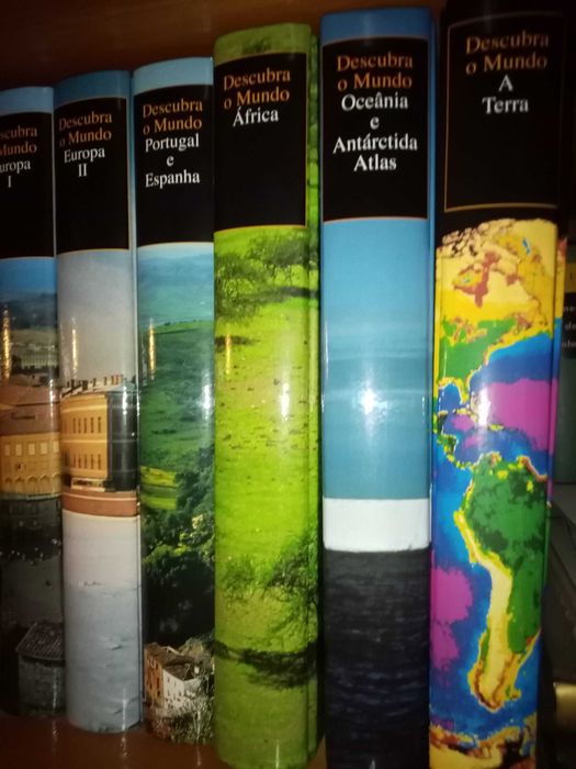 livros: “Descubra o mundo” (10 volumes)