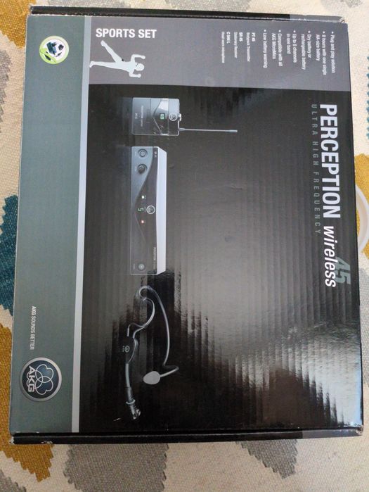 AKG SR 45 Sports Set BD U2 - Mikrofonowy zestaw bezprzewodowy