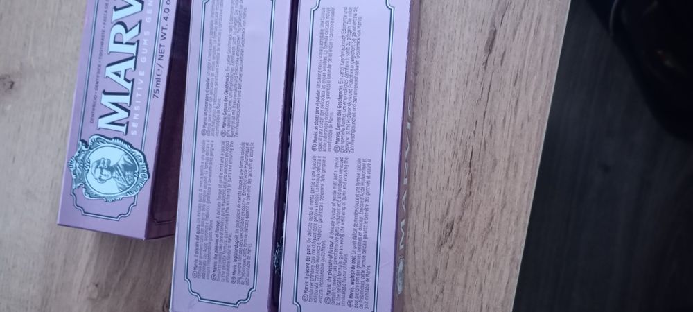 Pasty do zębów Marvis