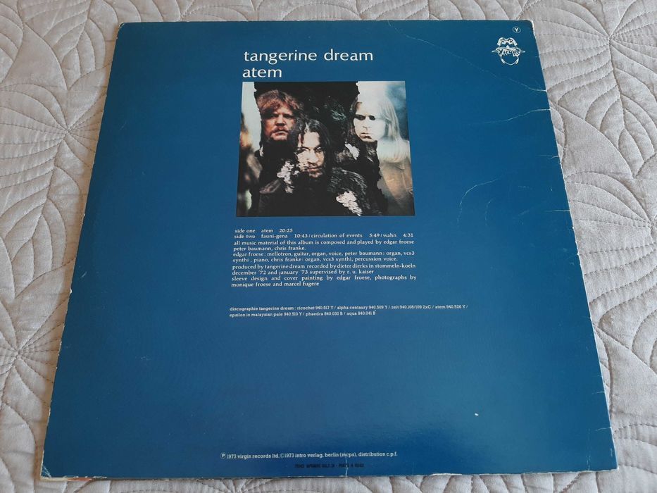 Tangerine Dream - Atem - França - Vinil LP