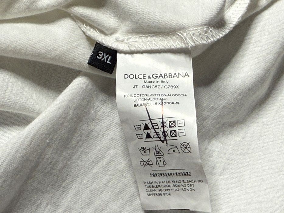 мужская футболка Dolce & Gabbana DG Milano Logo 3XL