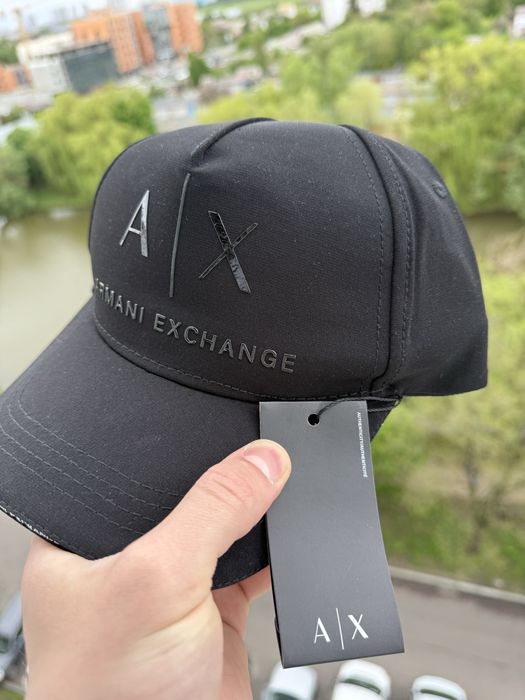 Кепка Armani Exchange (A|X) Армани Ексчендж бейсболка чоловіча