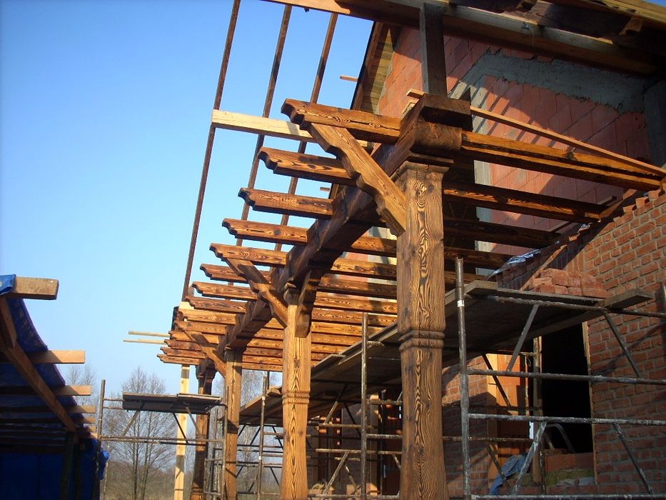 Usługi dekarskie/ Dachy/ Ciesielstwo/ Podbitki/ Tarasy/