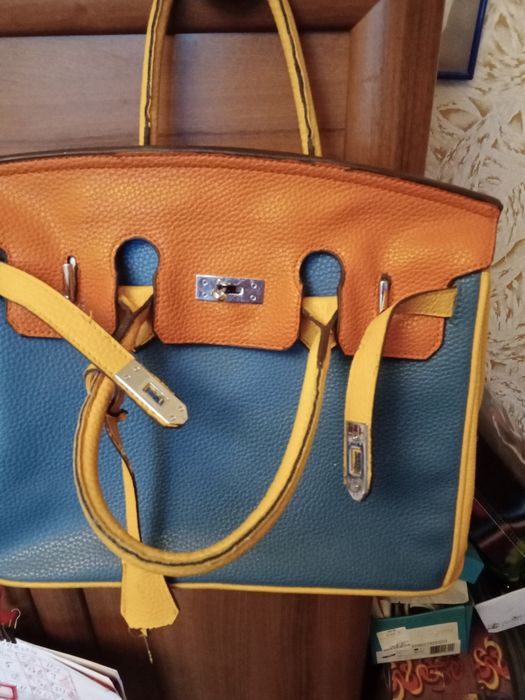 Жін.сумка в стилі Hermes екошкіра