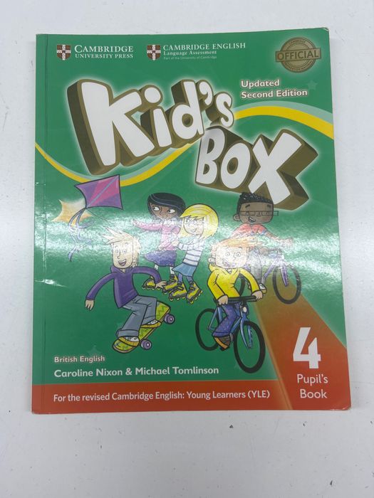 Livros Cambridge kid’s box 4