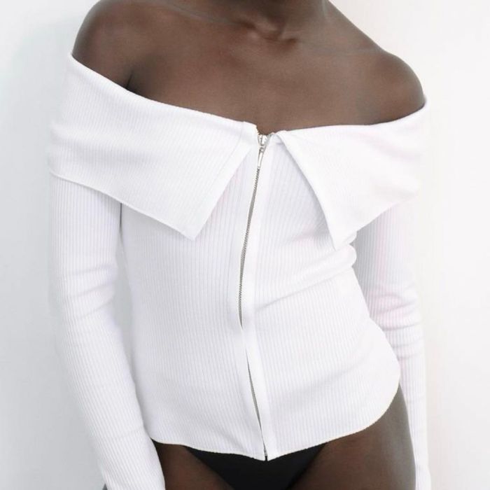 Біла кофта Zara M/38