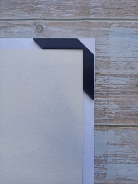 Zestaw linijek do albumów +stojak na klej introligatorski scrapbooking