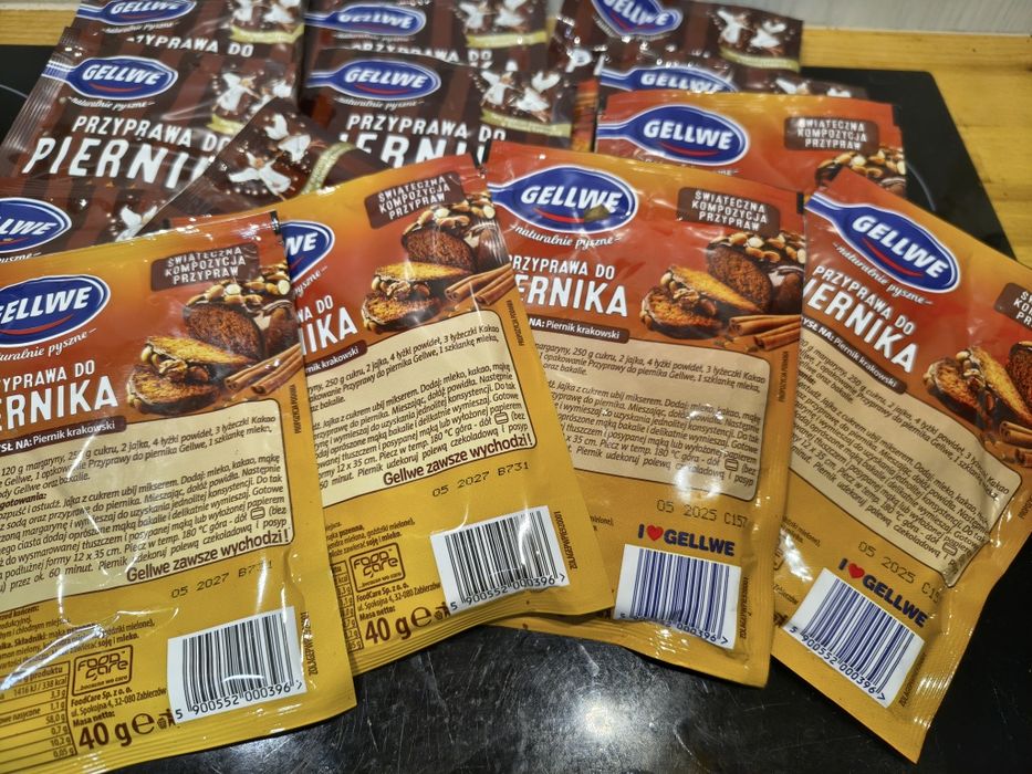 10 x Przyprawa do piernika 40g Gellwe