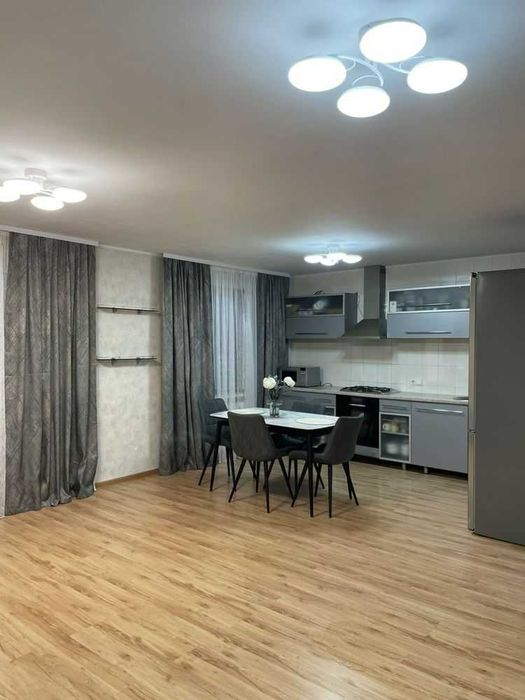 Продаж 2х кімн. просторої квартири 62 кв.м. з кухнею-студією та двома спальнями на Водоканалі