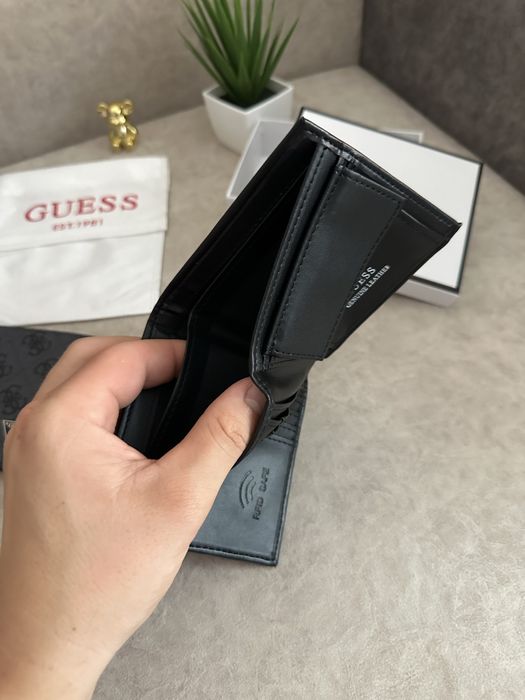 Гаманець Guess + коробка гуес, кошелек Гесс, Гуесс