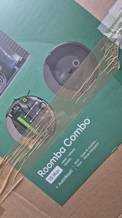 Odkurzacz irobot roomba combo 10 max+stacja dokująca auto wash