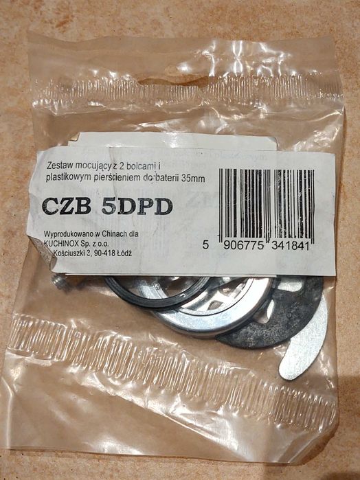 Kuchinox - zestaw mocujący do baterii 35 mm NOWY