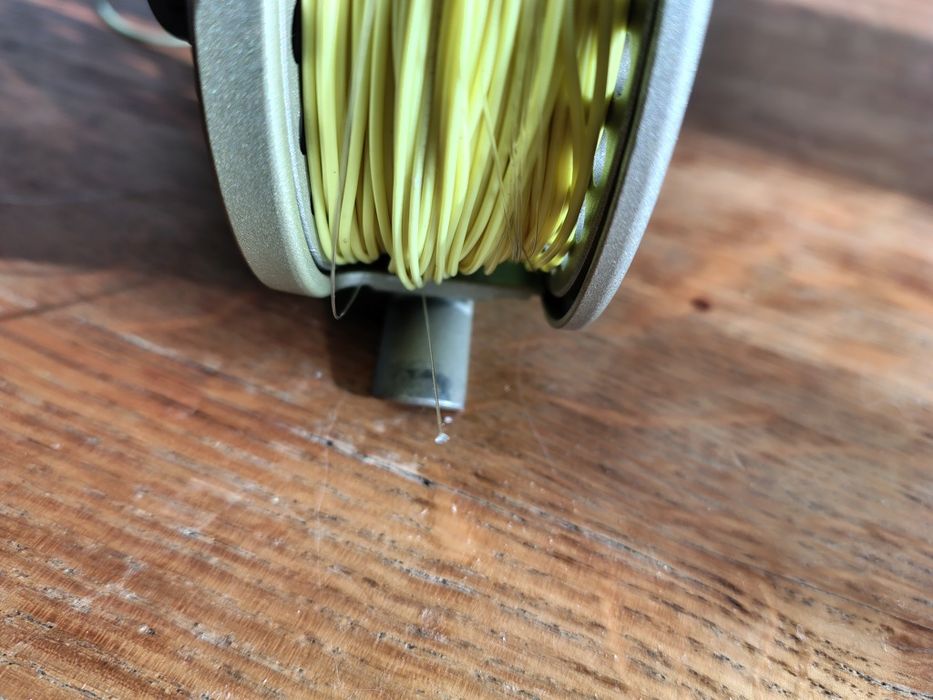 Kołowrotek muchowy vision koma  + 2 sznury #5