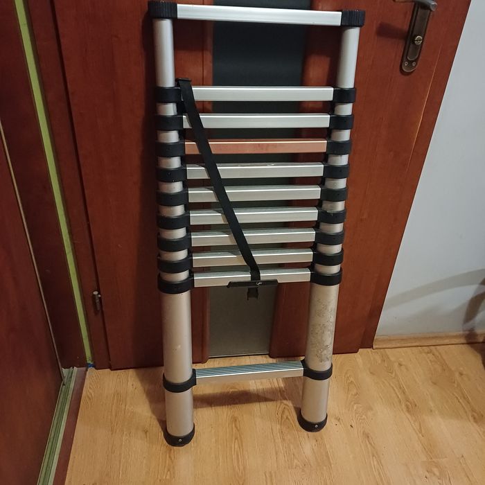 Drabina teleskopowa aluminiowa składana  3,20m 11stopni