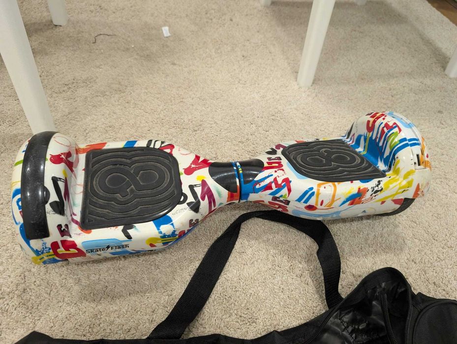 Hoverboard Skate Flash com Bolsa de Transporte | Bom Estado