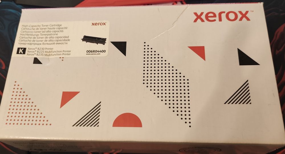 Toner preto Xerox 006R04400 novo