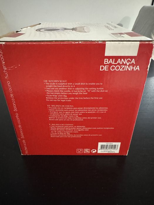 Balança de cozinha