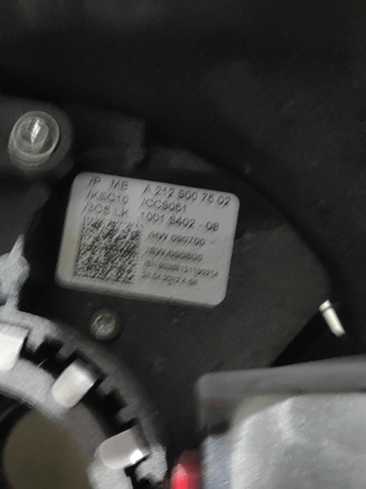 Fita de Airbag MERCEDES C250/C204/W204   A212.900.7502